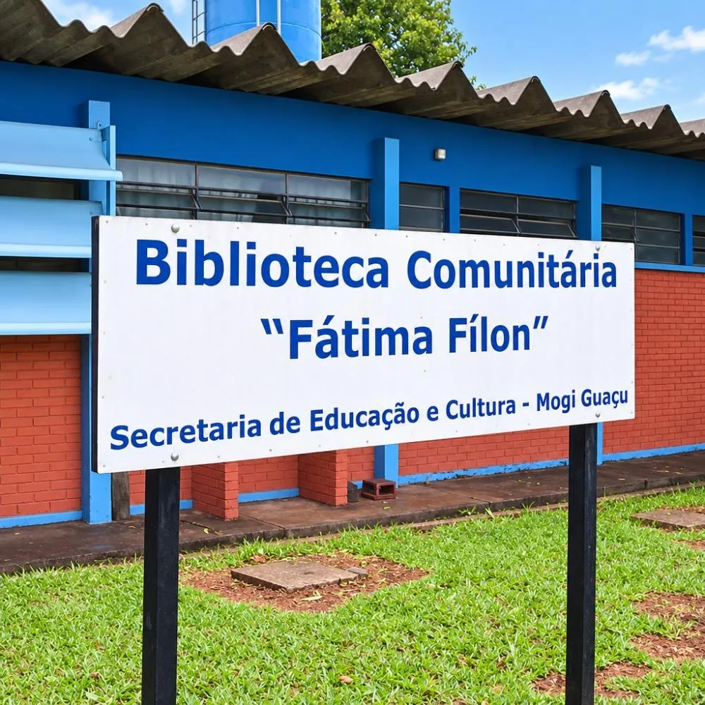 Biblioteca que leva o nome da cordelista