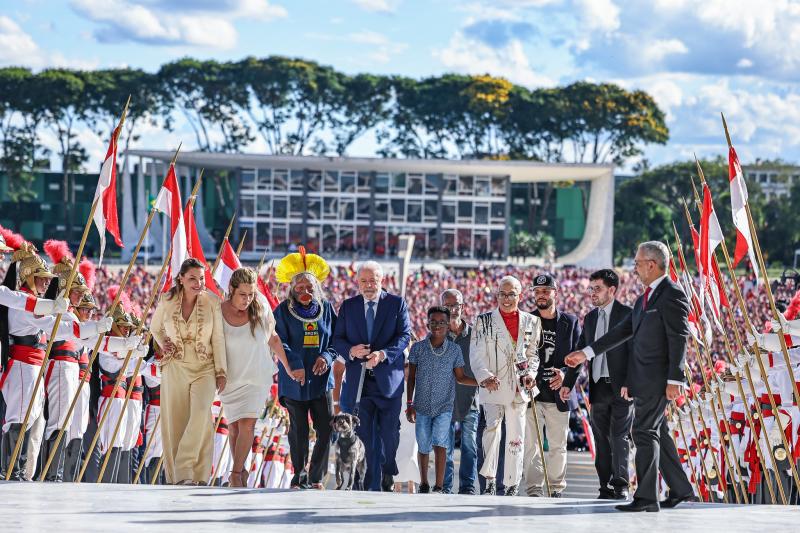 POSSE DE LULA, NO DIA 1º DE JANEIRO DE 2023