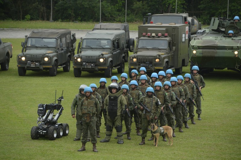 Marinha faz treinamento de capacidades para operações de paz da ONU