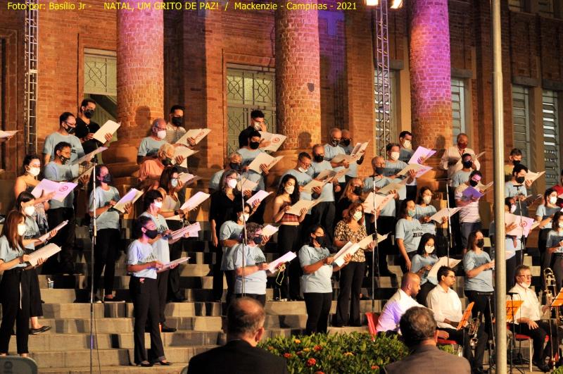 Mackenzie realiza cantata de Natal nesta segunda-feira, em Campinas