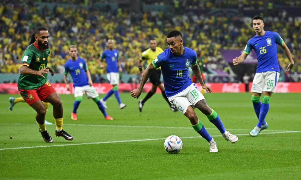 Em jogo morno, Brasil perde para o Camarões no terceiro jogo da Copa 2022