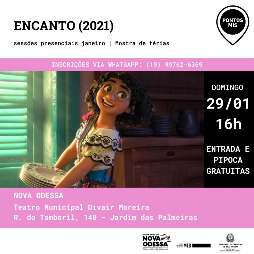 Nova Odessa terá sessões gratuitas de filmes infantis durante as férias de janeiro