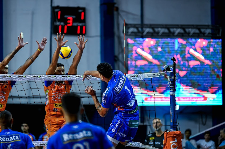 Final da Superliga de Vôlei entre Renata e Sesi Bauru terá telão no Ginásio do Taquaral