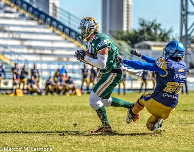 Equipe do Guarani de Futebol Americano sobe de divisão 