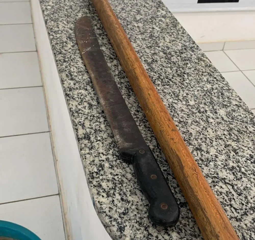 PM prende idoso que tentou matar irmão com facão em Mogi Mirim