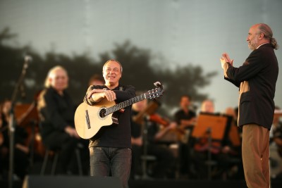Toquinho fará show gratuito na Lagoa do Taquaral