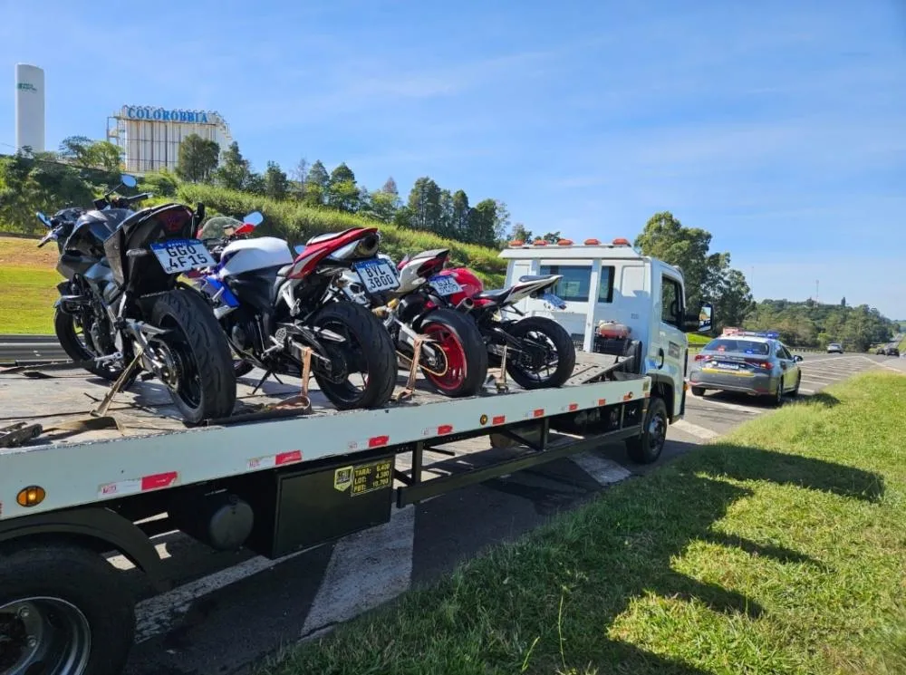 Polícia autua 122 motos e apreende outras 13 durante operação na região