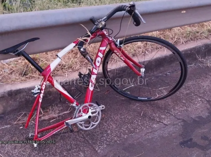 Ciclista morre atropelado e autor foge sem prestar socorro em Mogi Mirim