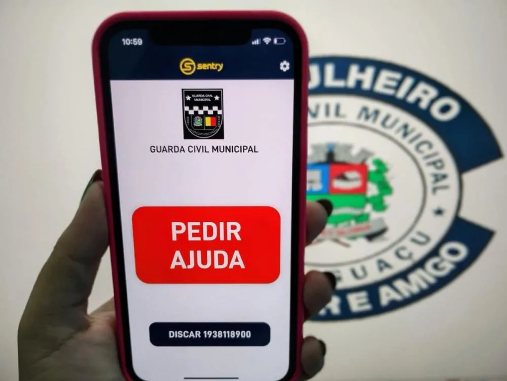 Guarda de Mogi Guaçu atende a chamada do Botão do Pânico e prende pai que ameaçava filha no Jardim Fantinato