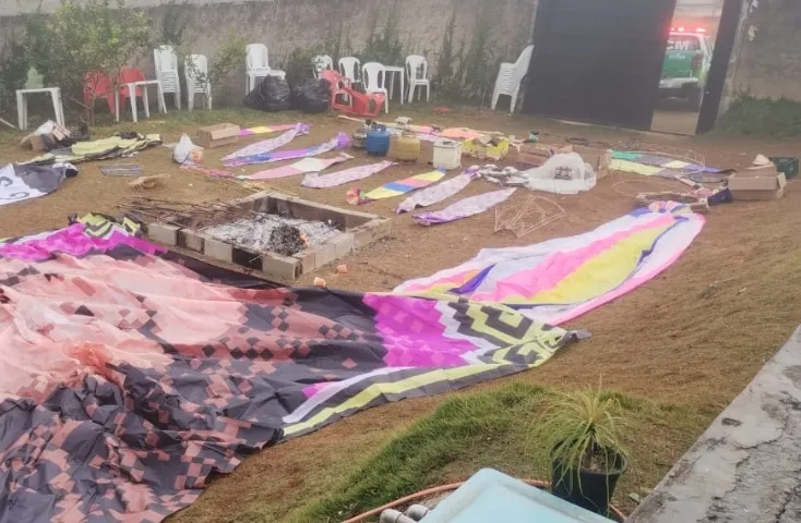 GCM prende 17 pessoas por soltura de balões em Monte Mor