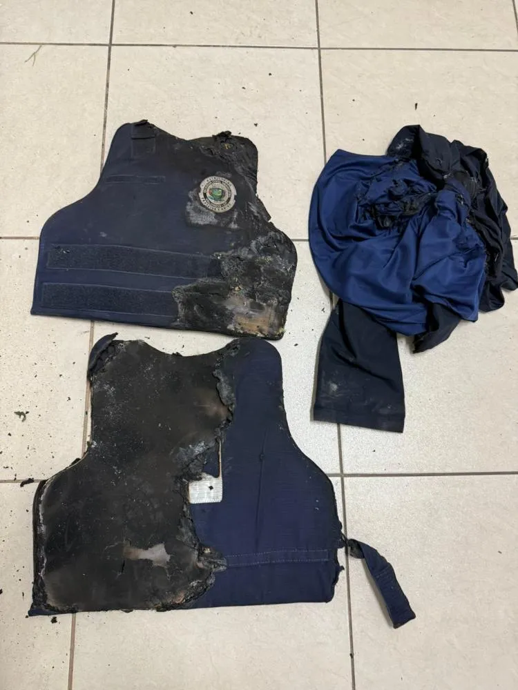 Mulher de 58 anos ataca filha com facão e ateia fogo em guarda municipal