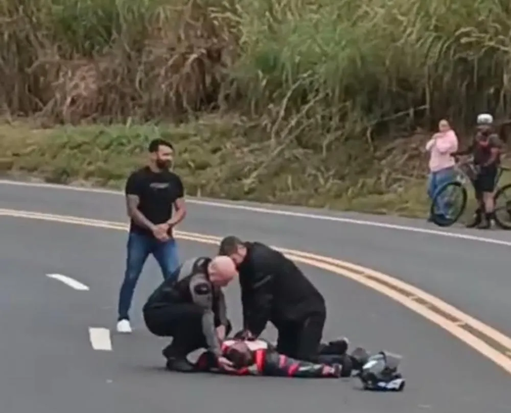 Motociclista morre em acidente na SP-360 entre Amparo e Serra Negra