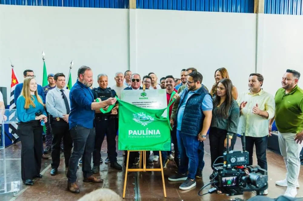 Paulínia entrega novo Centro de Formação e Aperfeiçoamento da Guarda Civil Municipal