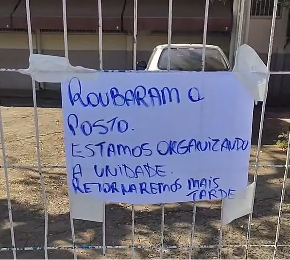 Mogi Guaçu: Posto de Saúde do Santa Terezinha é furtado durante a madrugada