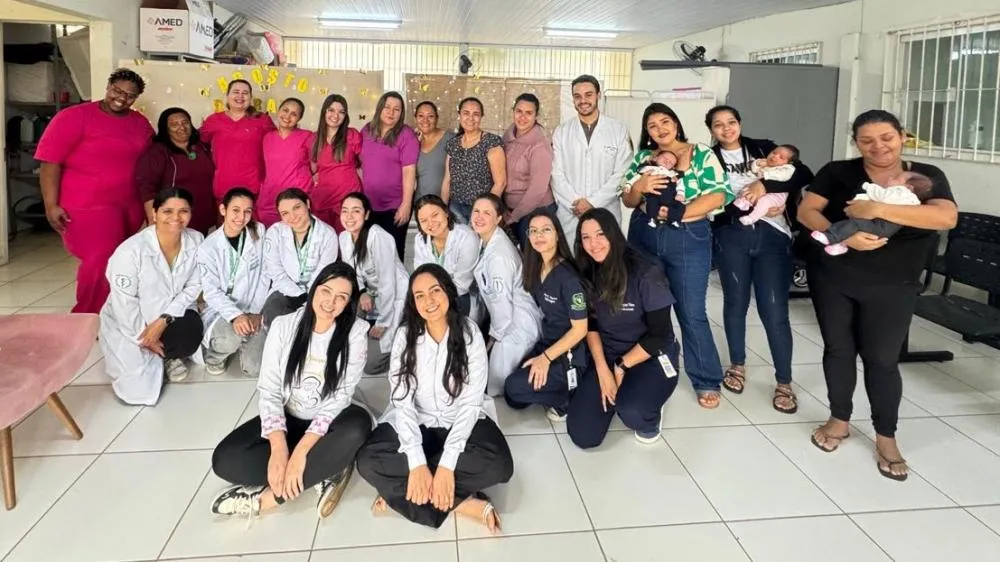  Mogi Guaçu: 'mamaço' na USF Santa Terezinha reforça incentivo à amamentação no Agosto Dourado