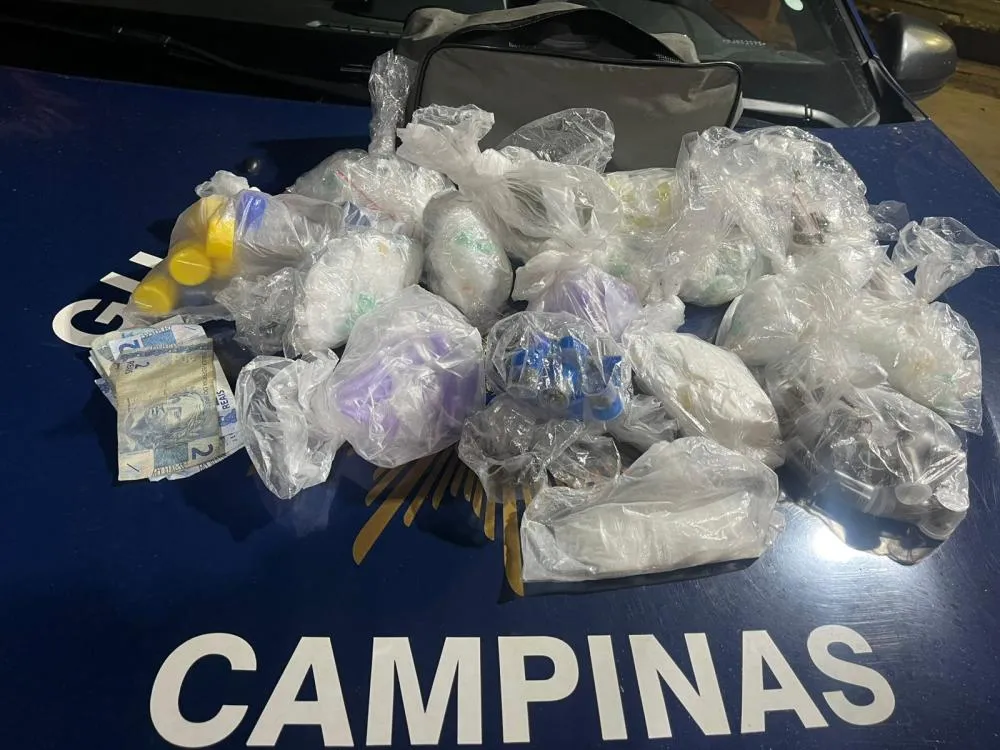 GM apreende mais de 1,1 kg de drogas em mochila no Terminal Central
