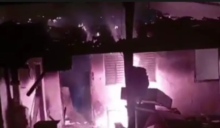 Duas crianças e um adolescente morrem após incêndio residencial em Pedreira