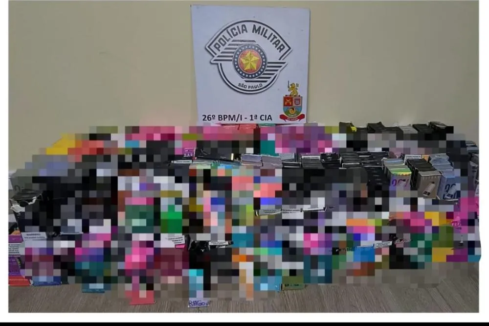 PM prende homem por contrabando, tráfico de drogas e jogos de azar em Mogi Guaçu