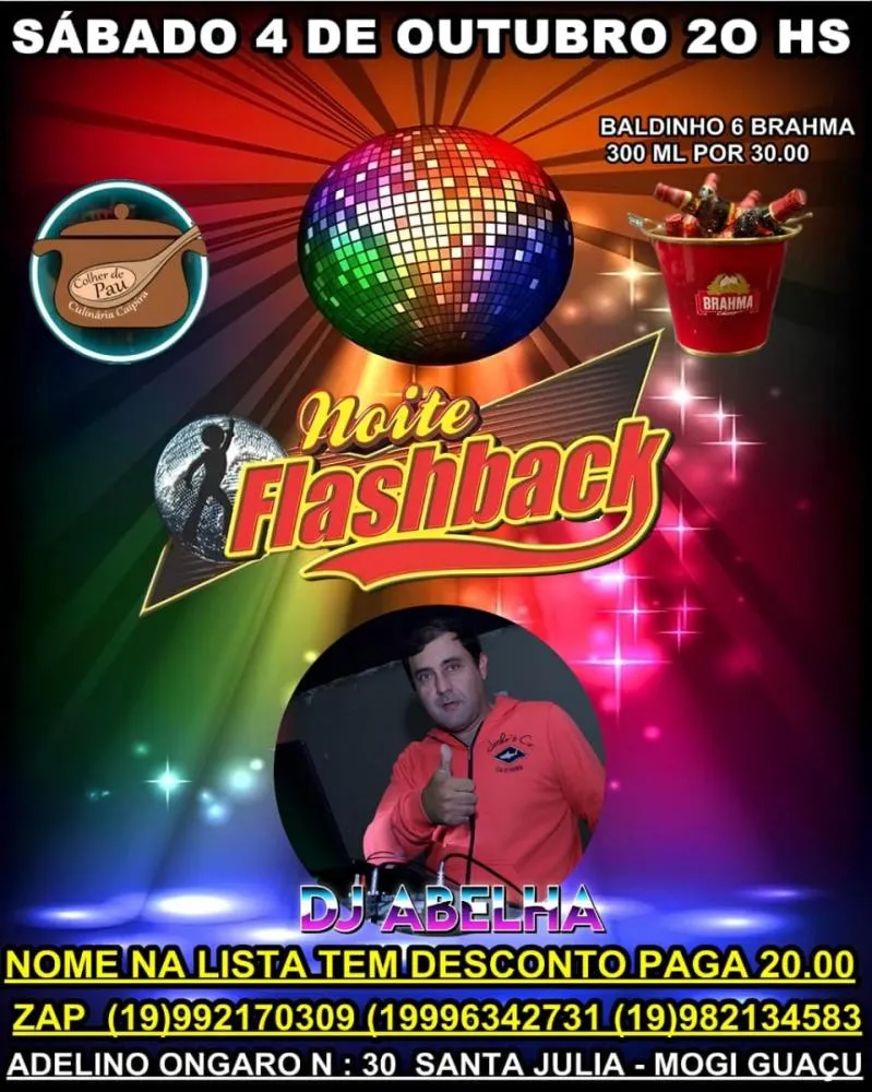 Mogi Guaçu volta no tempo com Flashback do DJ Abelha no próximo sábado
