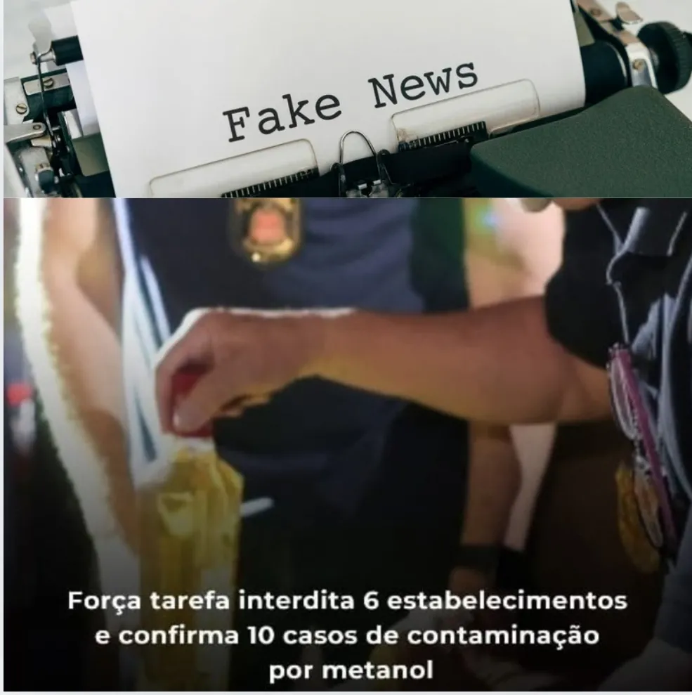 FAKE: Postagens sobre bebidas com metanol em Mogi Guaçu não são verdadeiras