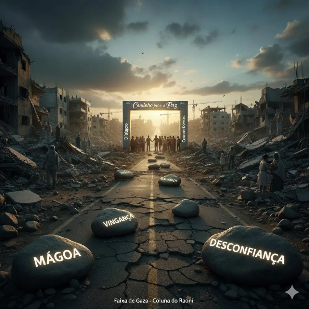 Caminho para a paz na Faixa de Gaza será longo e enfrentará ressentimentos e mágoas (Coluna do Raoni)