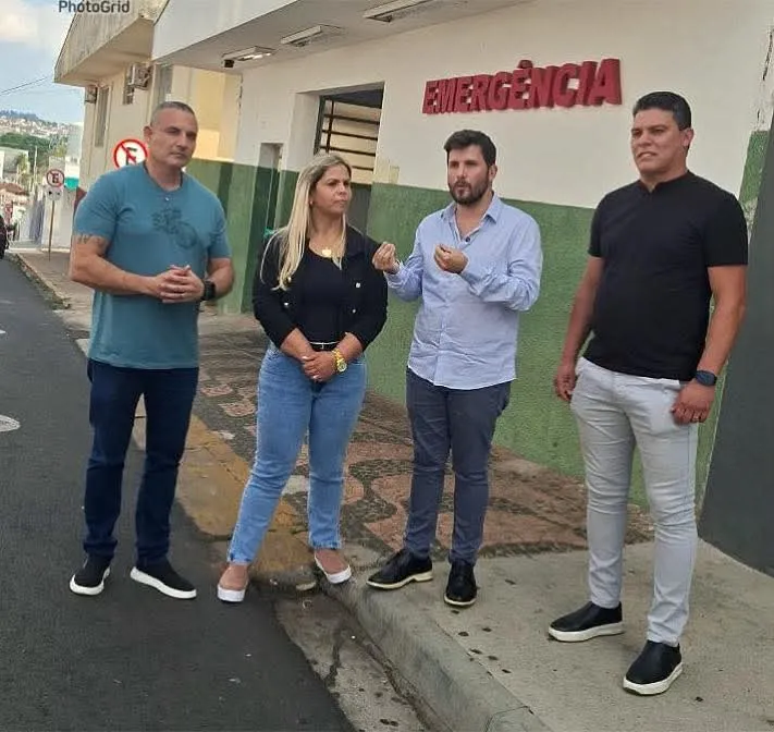 Deputado Delegado Palumbo promete emenda para Santa Casa de Mogi Guaçu
