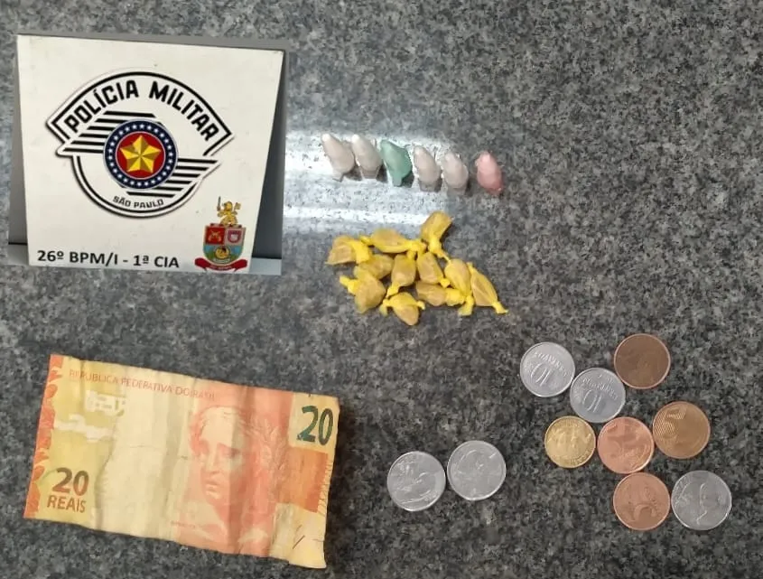 Adolescente é apreendido com drogas e dinheiro em Mogi Guaçu