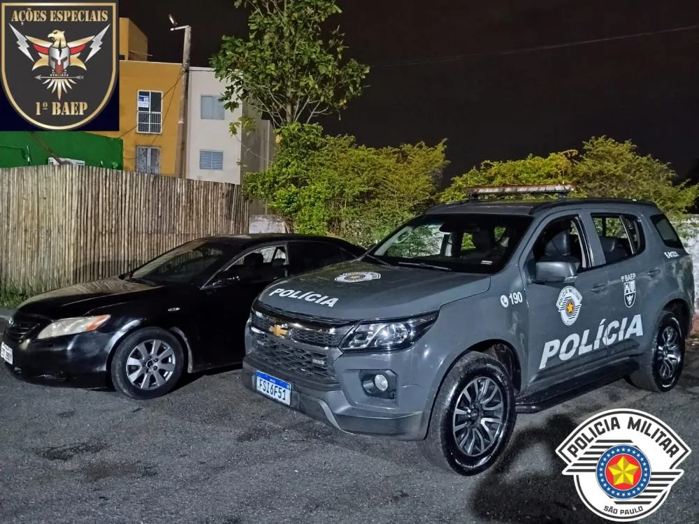 Suspeito é preso com cinco celulares e carro roubado em Campinas