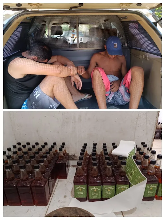 Falsificadas: polícia descobre fábrica de bebidas que estocava insumos em banheiro