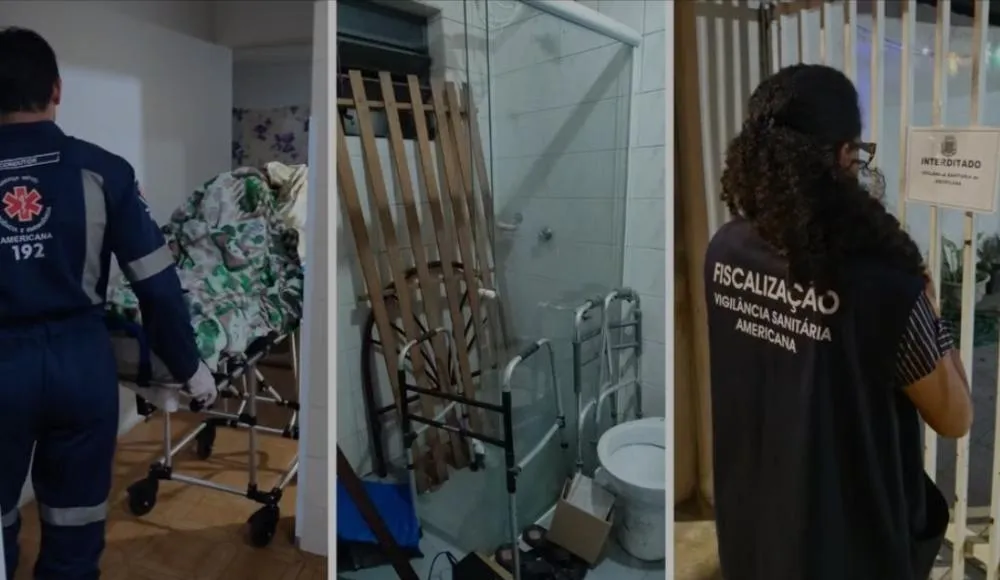 Casa de repouso é interditada e responsável é presa por maus-tratos