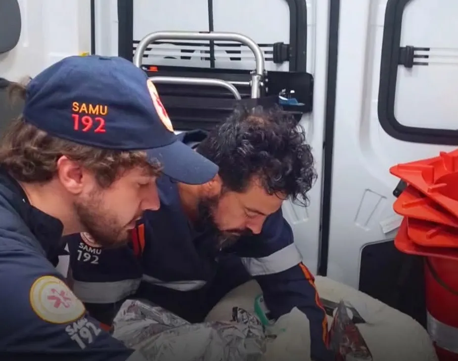 Equipe do Samu realiza parto de emergência dentro de ambulância em Mogi Guaçu