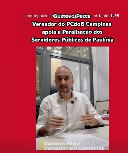 Paralisação em Paulínia é coordenada por partidos de esquerda