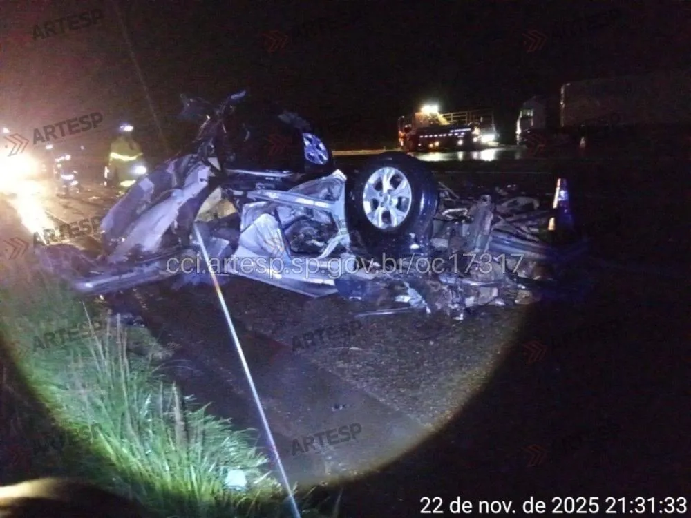 Colisão frontal na SP-340 resulta em morte e bloqueio total em Mogi Guaçu