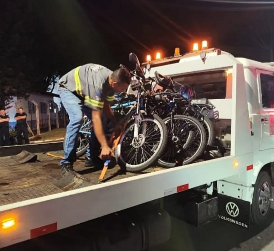 Operação Sossego fecha 16 comércios e apreende bicicletas motorizadas em Sumaré