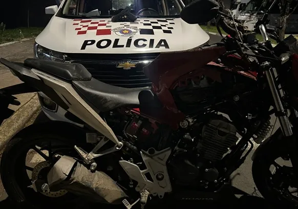 Ladrão rouba moto, agride vítima, mas acaba preso pela Polícia Militar