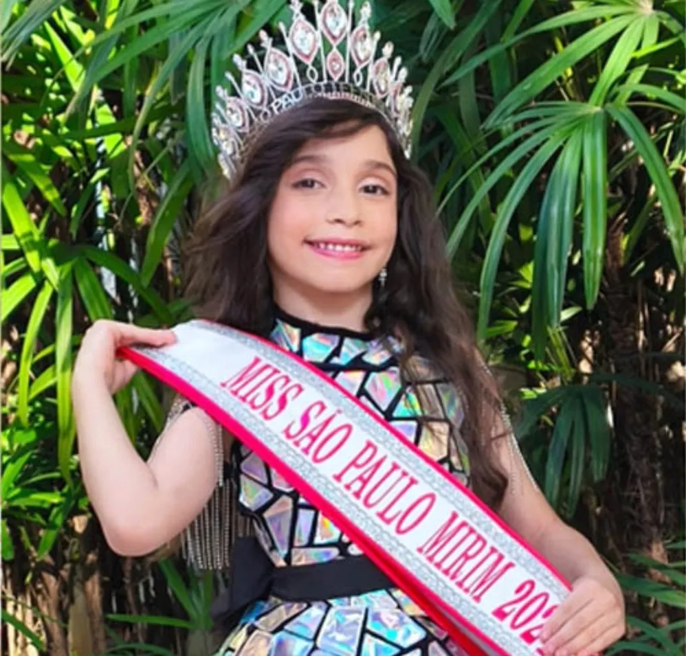 Indaiatubense de 10 anos é coroada Miss São Paulo Teen 2025