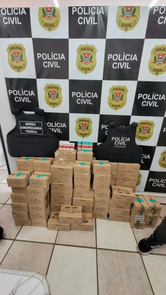 Operação apreende mais de 1,4 mil frascos de cetamina e prende casal em Estiva Gerbi