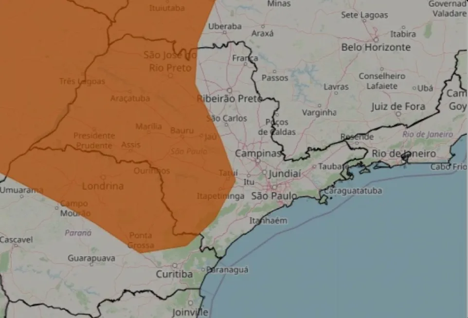 Ciclone se forma no Sul e trará semana de tempestades e ventania para região