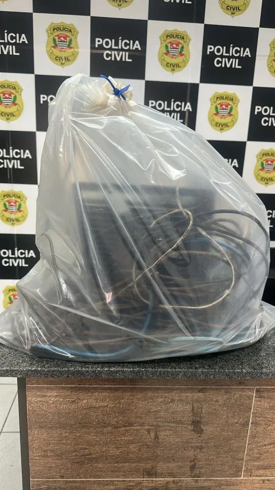 Homem é preso em flagrante ao furtar fios em estabelecimento de Mogi Mirim