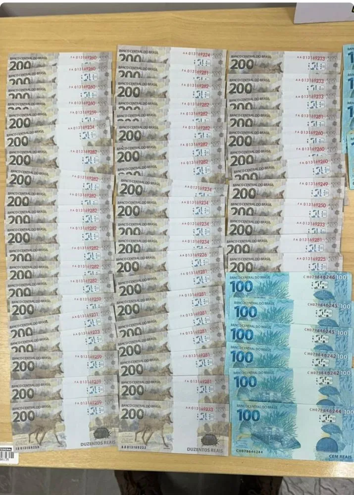 Polícia Federal prende quadrilha com mais de R$ 11 mil em notas falsas na região
