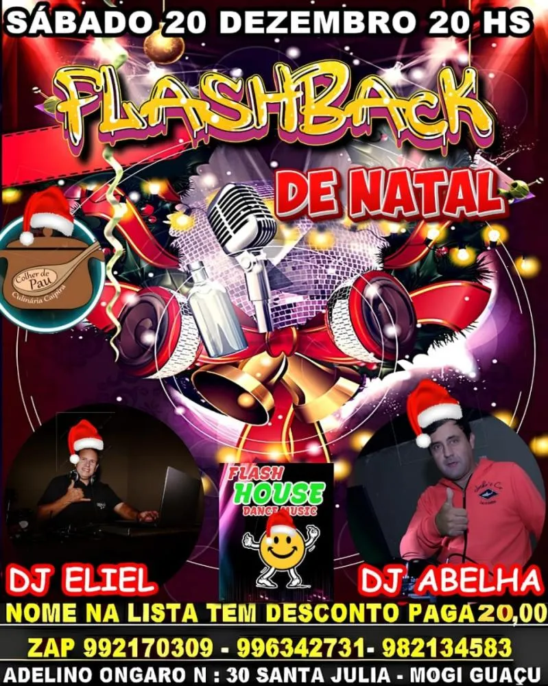 Mogi Guaçu recebe edição especial de Natal com clássicos do flashback