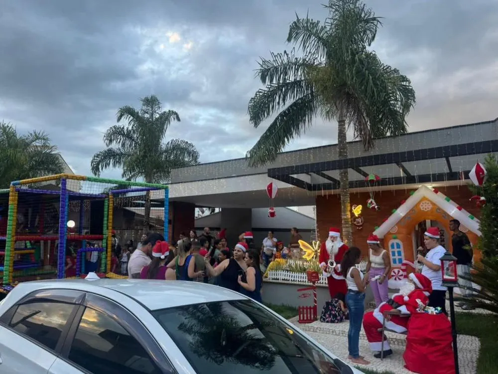 Mais de 80 crianças carentes participam de Natal solidário em Mogi Guaçu