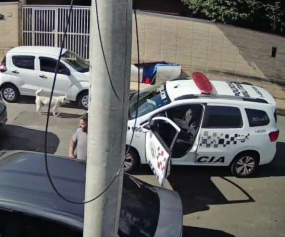 VÍDEO: Adolescente leva tapa na cara de PM durante abordagem em Hortolândia