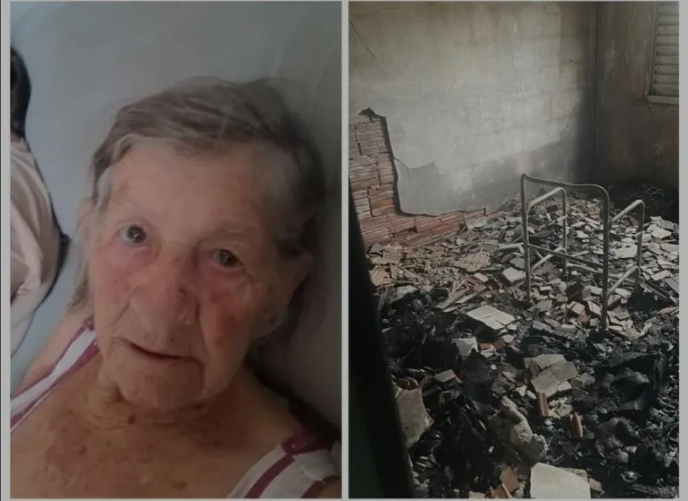 Comunidade se mobiliza para ajudar idosa que teve casa incendiada por filho; veja como participar