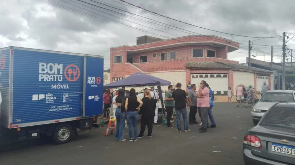 Bom Prato Móvel inicia operação na região do Matão, em Sumaré