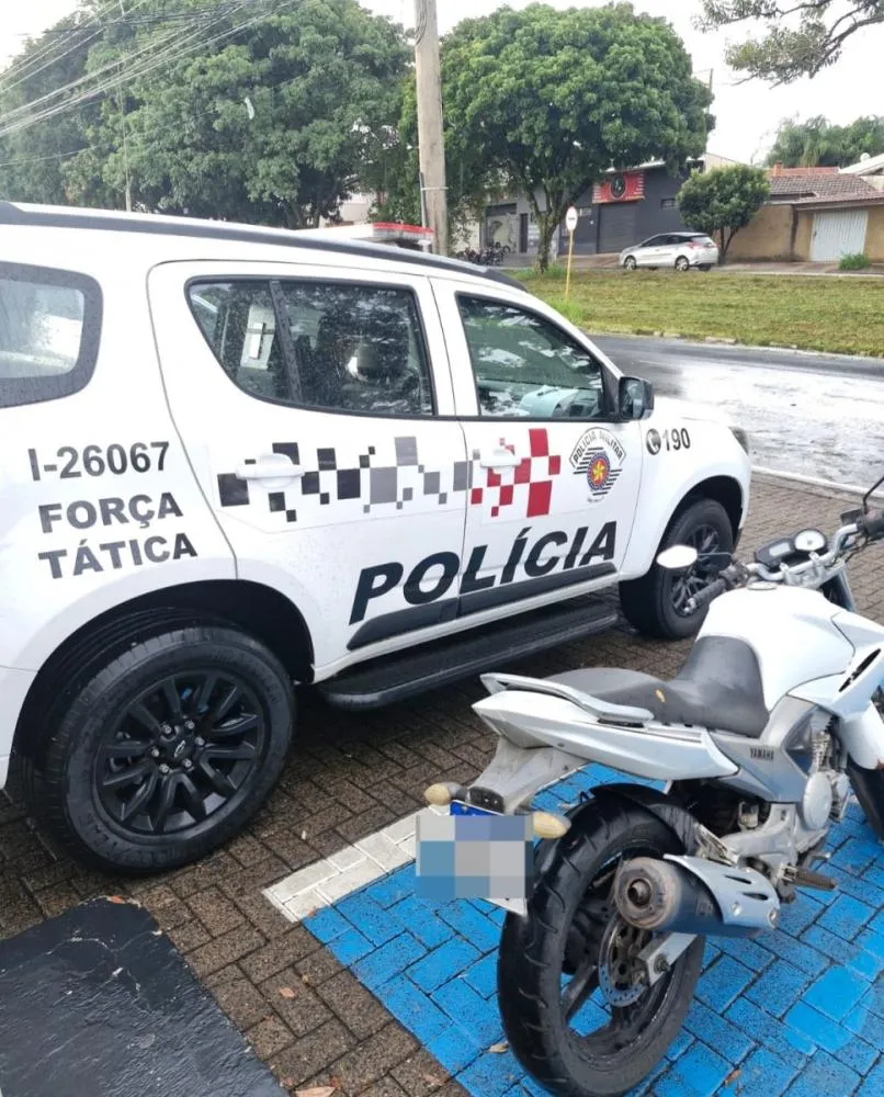 PM prende homem por receptação de moto roubada em Mogi Mirim
