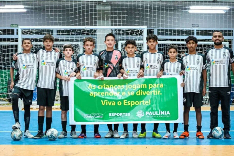 Prefeitura de Paulínia promove campanha pelo respeito e diversão no futebol infantil