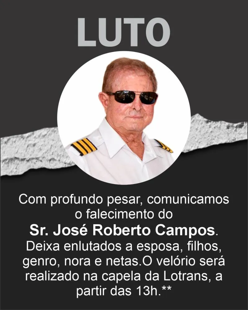Morre José Roberto Campos, fundador e diretor da Lotrans Transporte
