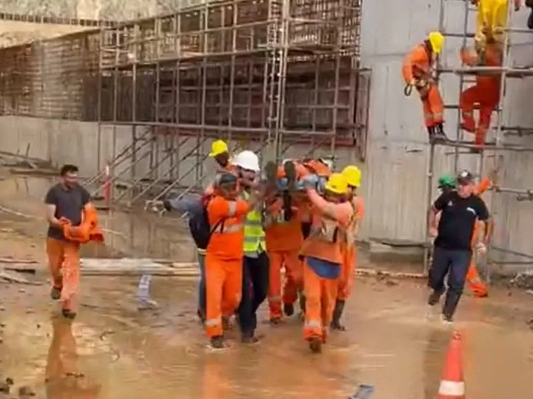 Queda de altura em canteiro de obras resulta em morte de trabalhador em Pedreira