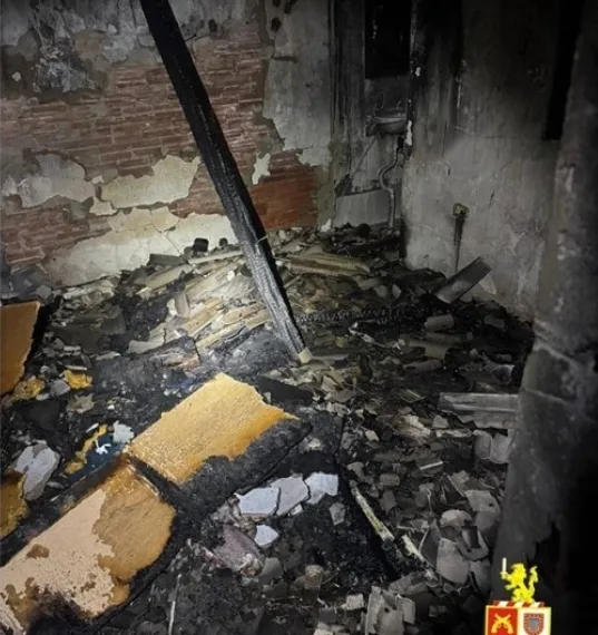 Homem é preso após atear fogo a barracão e ameaçar família de morte